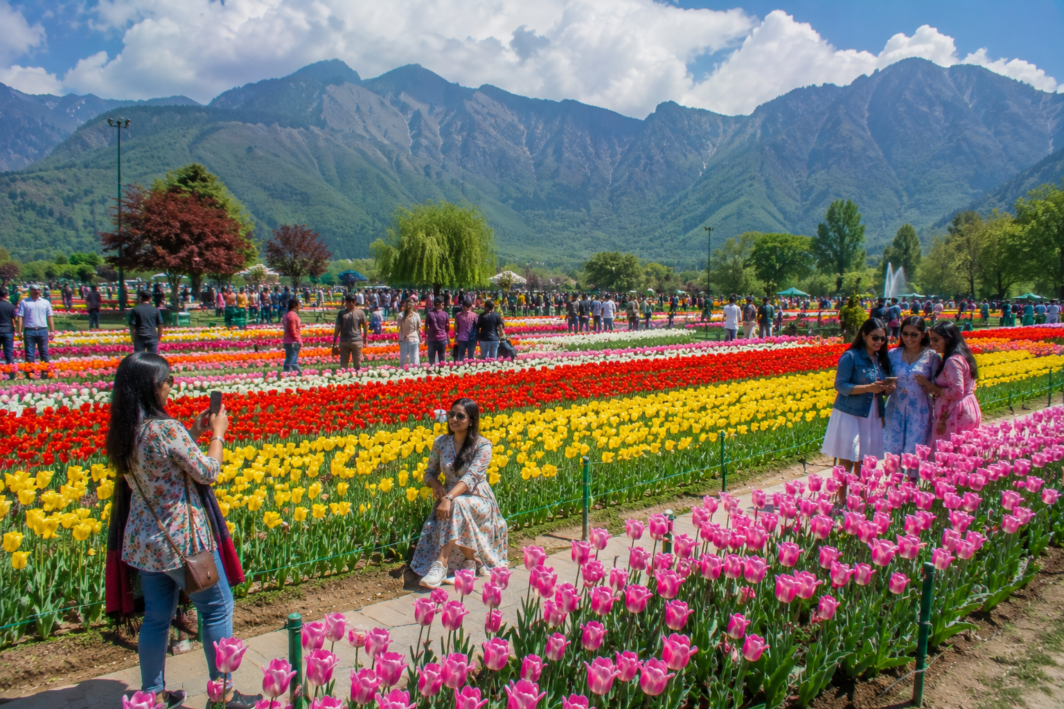 5 Days /4 Nights Tulip Kashmir Holiday Packages